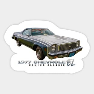 1977 Chevrolet El Camino Classic Sticker